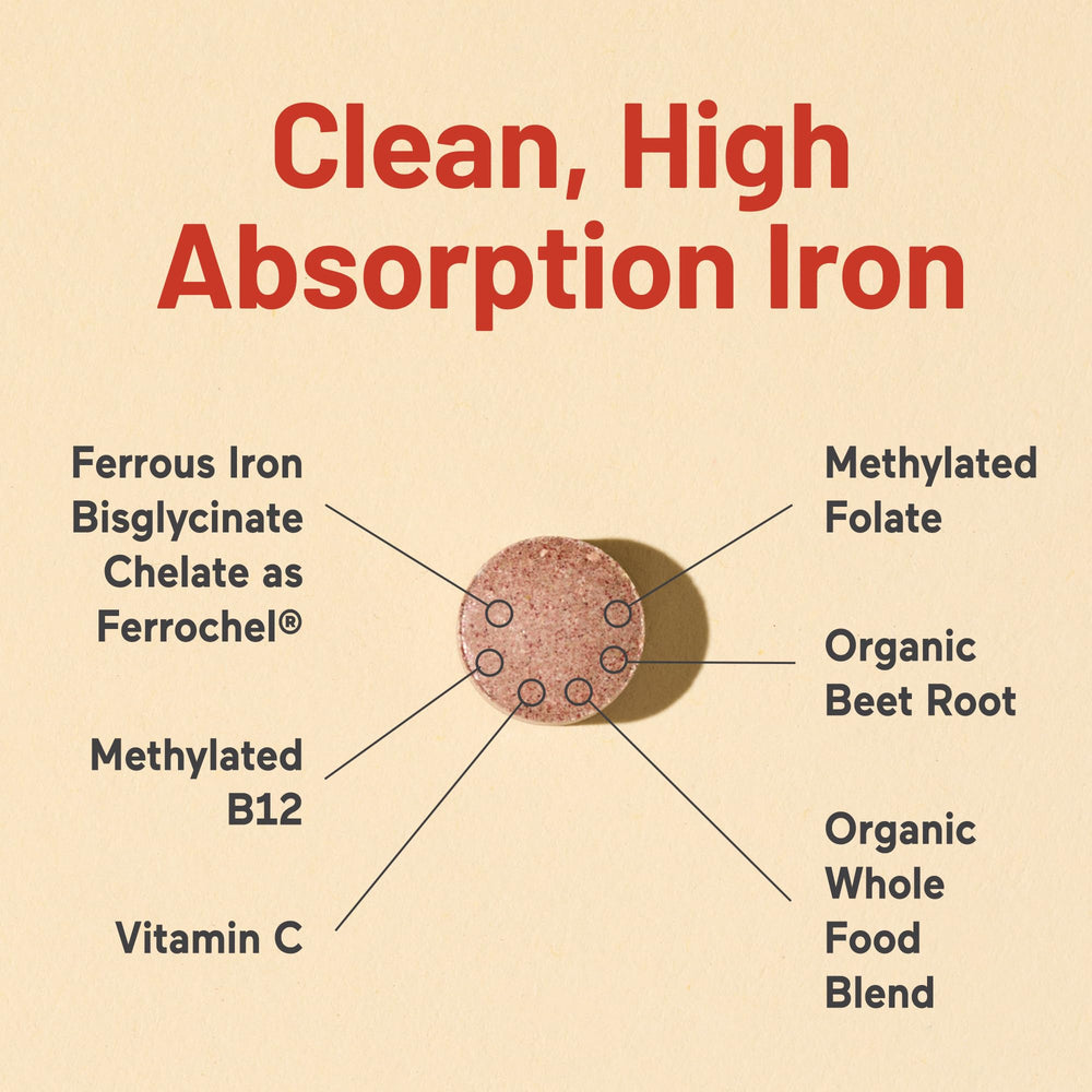NatureWise organic blend with carrots and beetroot adds natural iron and antioxidants.