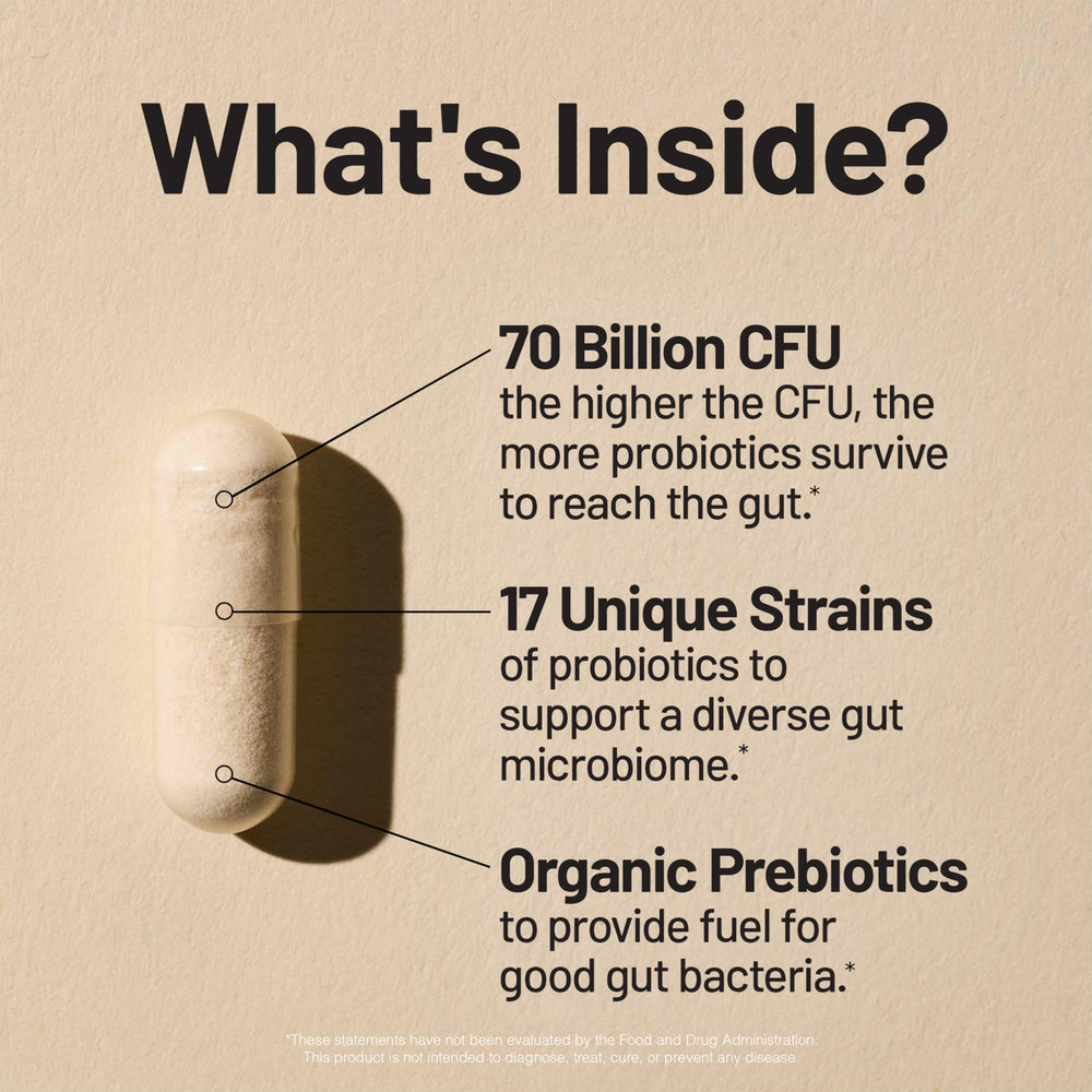 Vegetarian, gluten-free, non-GMO NatureWise probiotic label