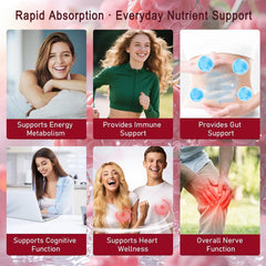 NATURESECRETS drops under the tongue for fast, convenient sublingual absorption.