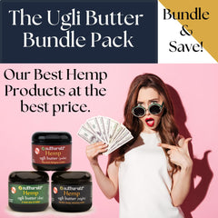 Naturulz Ugli Butter Pulse application on neck or joints.