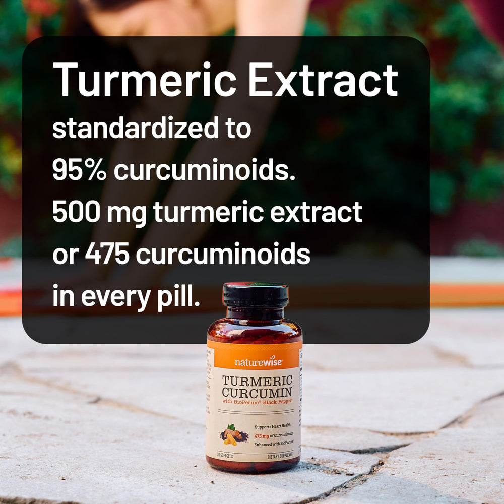 NatureWise softgels close-up showing easy-to-swallow capsules for daily routine.