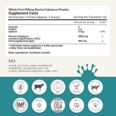Nautical Elements Colostrum Powder jar closeup shows premium quality.