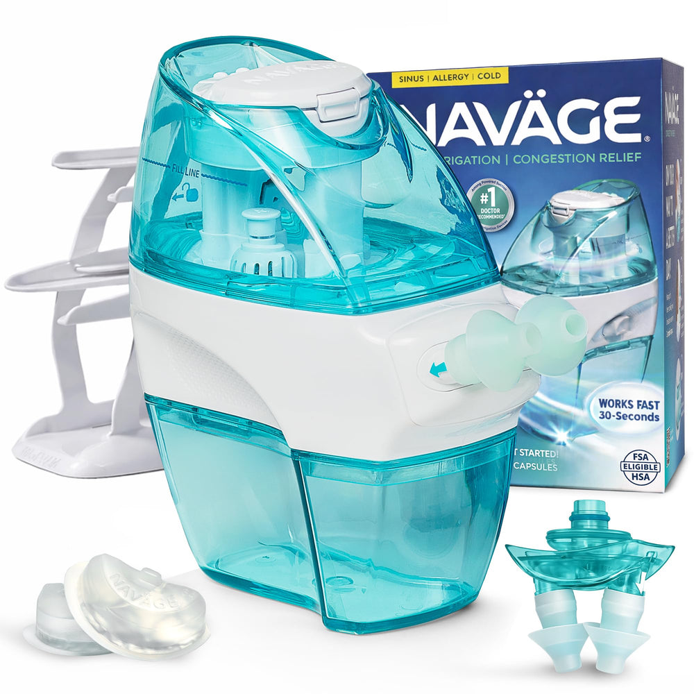 Navage saltpods 90-pack for quick, drug-free nasal rinses