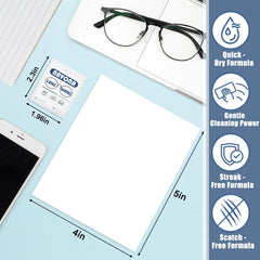 Navona scratch-free glasses cleaner wipes guard delicate lenses during daily use