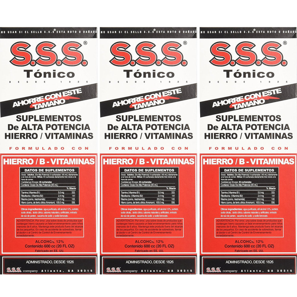 Naweti SSS Tonic three-pack highlights value and convenient stocking at home.