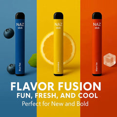Naz Menthol Herbal Nasal Stick in use delivering refreshing vapor