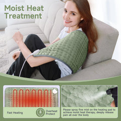 NBKLS 6 heat levels and 4 timers for customizable comfort.