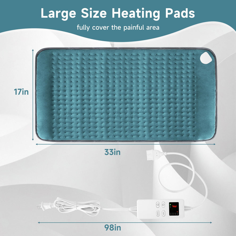NBKLS heating pad four timer settings for flexible use