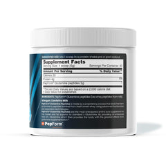 nbpure Performance Glutamine+ PepForm scoop and powder ready for daily use.