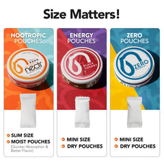 Nectr Energy top lid for easy pouch disposal