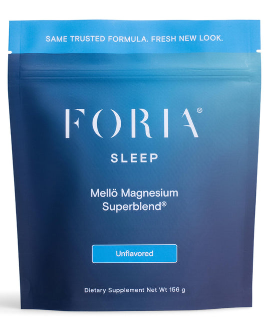 Ned mellö magnesium bottle pour supports an easy evening routine for calm.