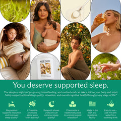 Needed Magnesium Powder dissolve enables easy bedtime calm mix.