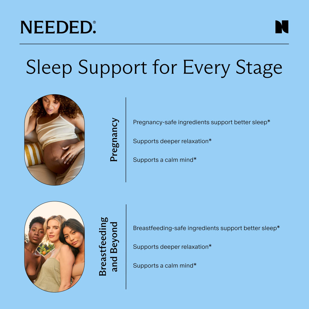 Needed Sleep Support drink-mix perfect for hot or cold beverages.