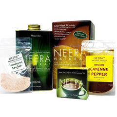 Neera Natural cayenne pepper packet adding gentle heat for cleanse