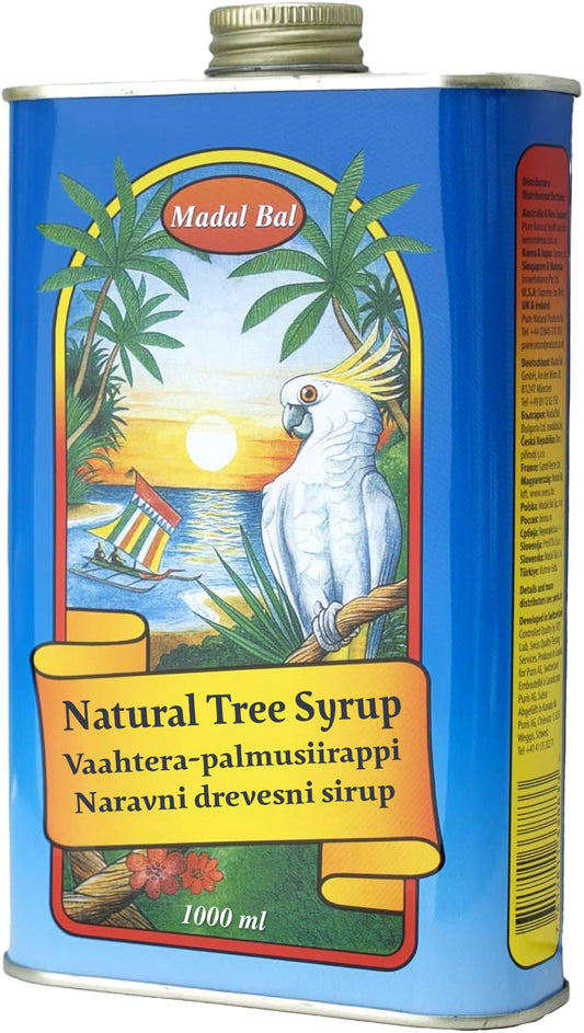 Neera Natural Madal Bal Sap Syrup bottle for a convenient detox base.