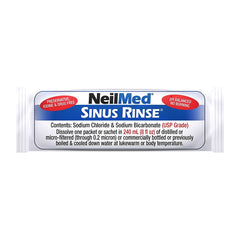 NeilMed HydroPulse Neo premixed packets simplify ready-to-use rinses