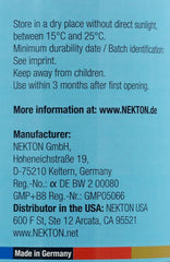 Nekton Calcium-Plus label highlights calcium with magnesium and B vitamins for birds.