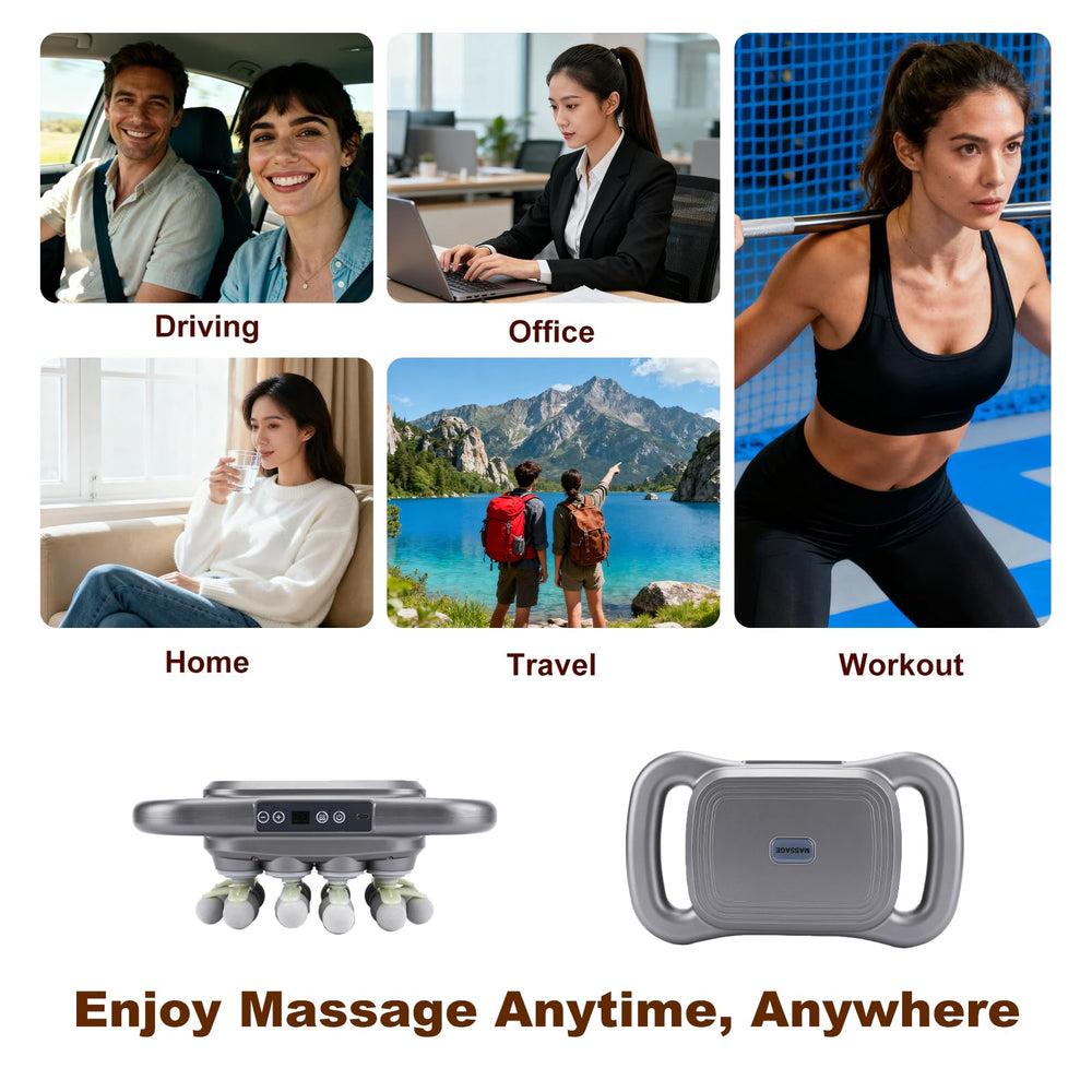 nektron 28-head massage gun set gift packaging ideal for athletes and seniors