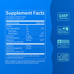 Nello Supercalm Ashwagandha with KSM-66 for stress-friendly routines