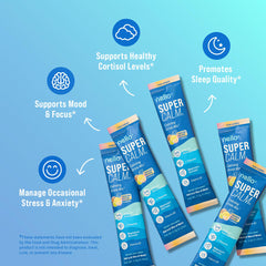 Nello Supercalm ingredients with L-Theanine for relaxed focus