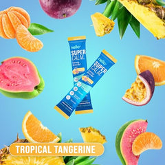 Nello SuperCalm tropical tangerine canister for daily mood and rest support.