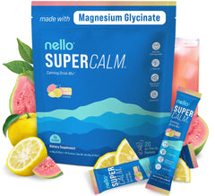 Nello Supercalm yuzu guava sachet for on-the-go relaxation and focus
