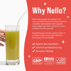 Nello Superfocus label near USA facility, clean production standards.
