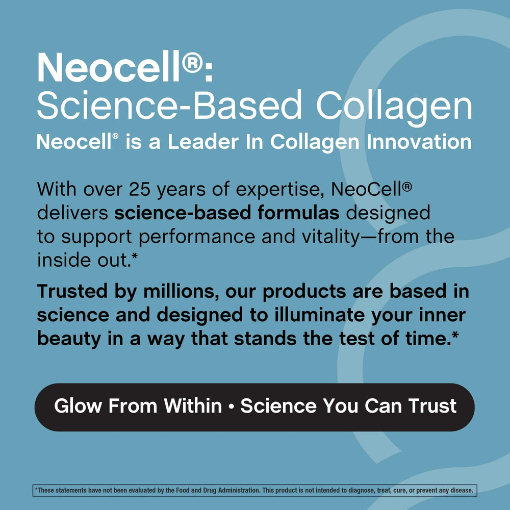 NeoCell daily-use one-scoop routine image for convenient supplementation.
