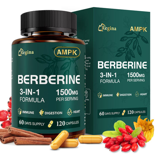 NEOGLI Liposomal Berberine 1500mg bottle for metabolic balance support.