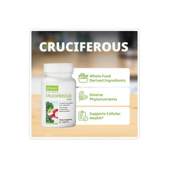 NeoLife Cruciferous Plus broccoli and greens imagery highlights plant-based nutrient support.