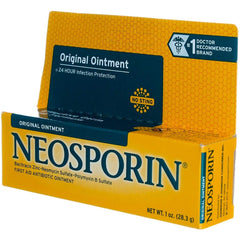 Neosporin Original Ointment bacitracin zinc ingredient focus on infection prevention