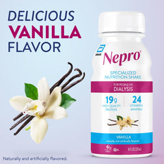 Nepro 8oz serving bottle, convenient single-serve portion.