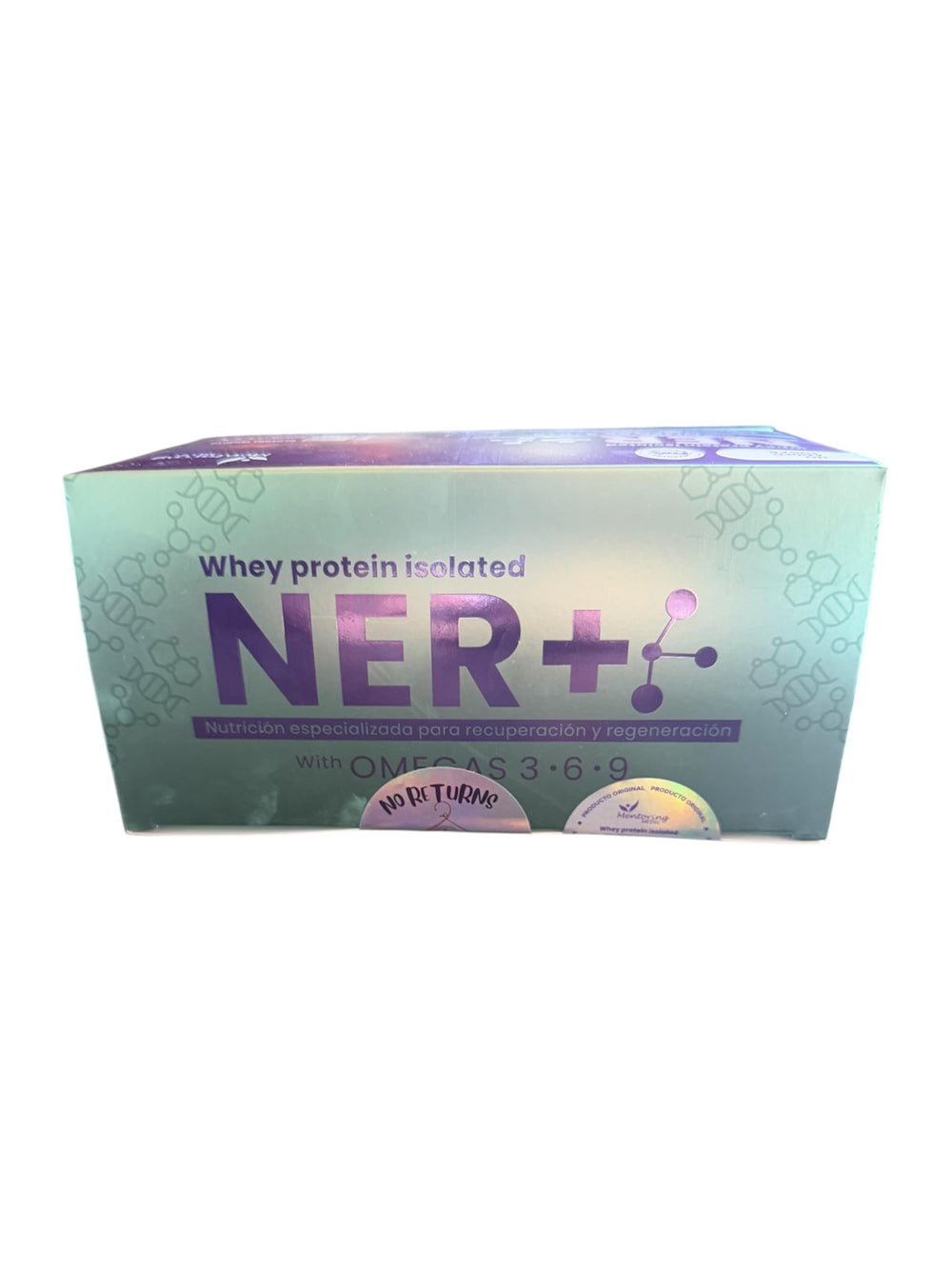 NER+ Multivitamin bottle highlighting vitamins supporting daily energy.