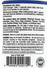 Nerv-Eze gluten-free non-GMO label signals clean ingredients.
