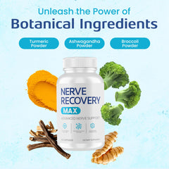 Nerve Recovery Max ashwagandha emphasizing calm energy and resilience