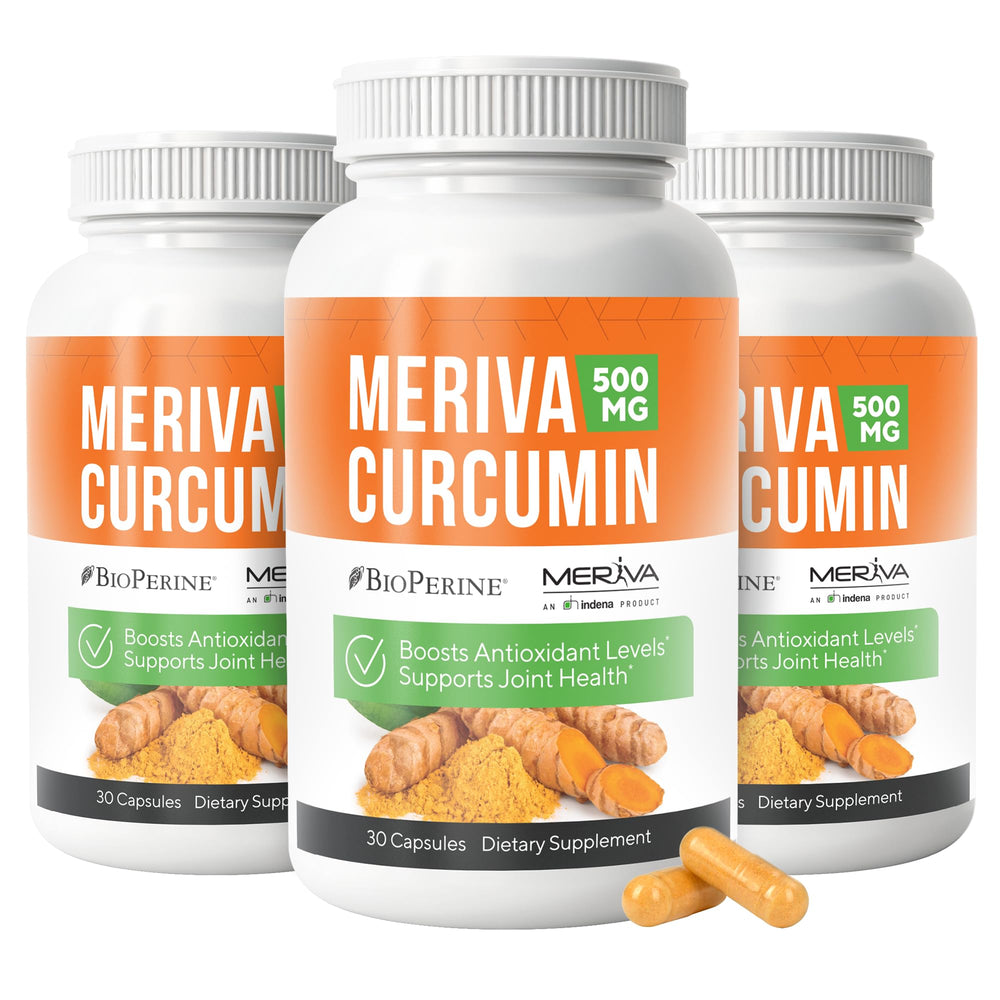 NERVE RENEW Meriva curcumin bottle highlighting high absorption for nerve support