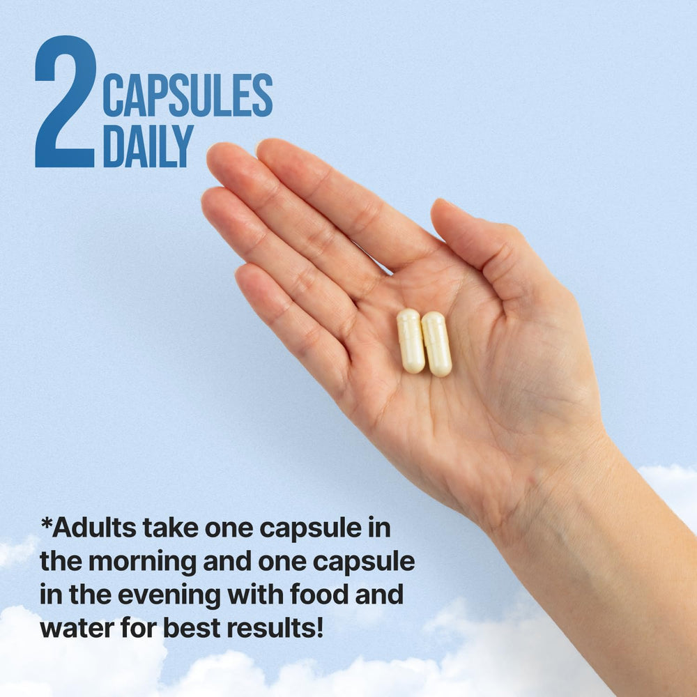 NerveReverse bottle back view with dosage-friendly packaging details.