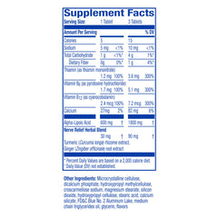 Nervive Nerve Relief tablets in hand on white surface for everyday use