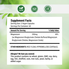 Nested Naturals sealed bottle communicates quality and safety.
