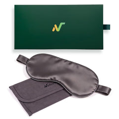 Netbors sleep mask with 100% Mulberry Silk—ultra-soft and breathable.