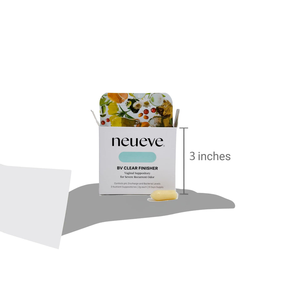 NeuEve BV Clear Finisher lifestyle shot linked to confident self-care