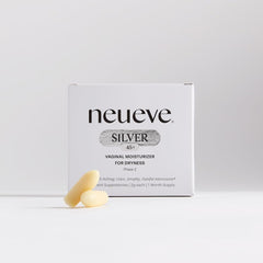NeuEve Silver vaginal moisturizer bottle for easy daily use and pH balance.