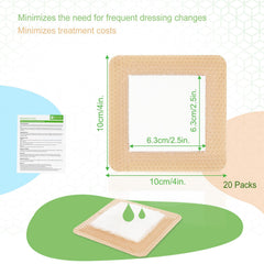 NeuHeils packaging reveals 20 individually wrapped dressings.