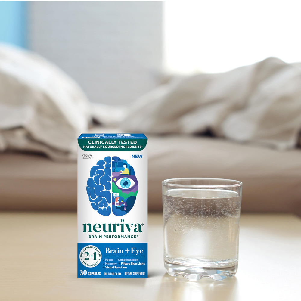 NEURIVA vegetarian capsules suitable for plant-based routines.