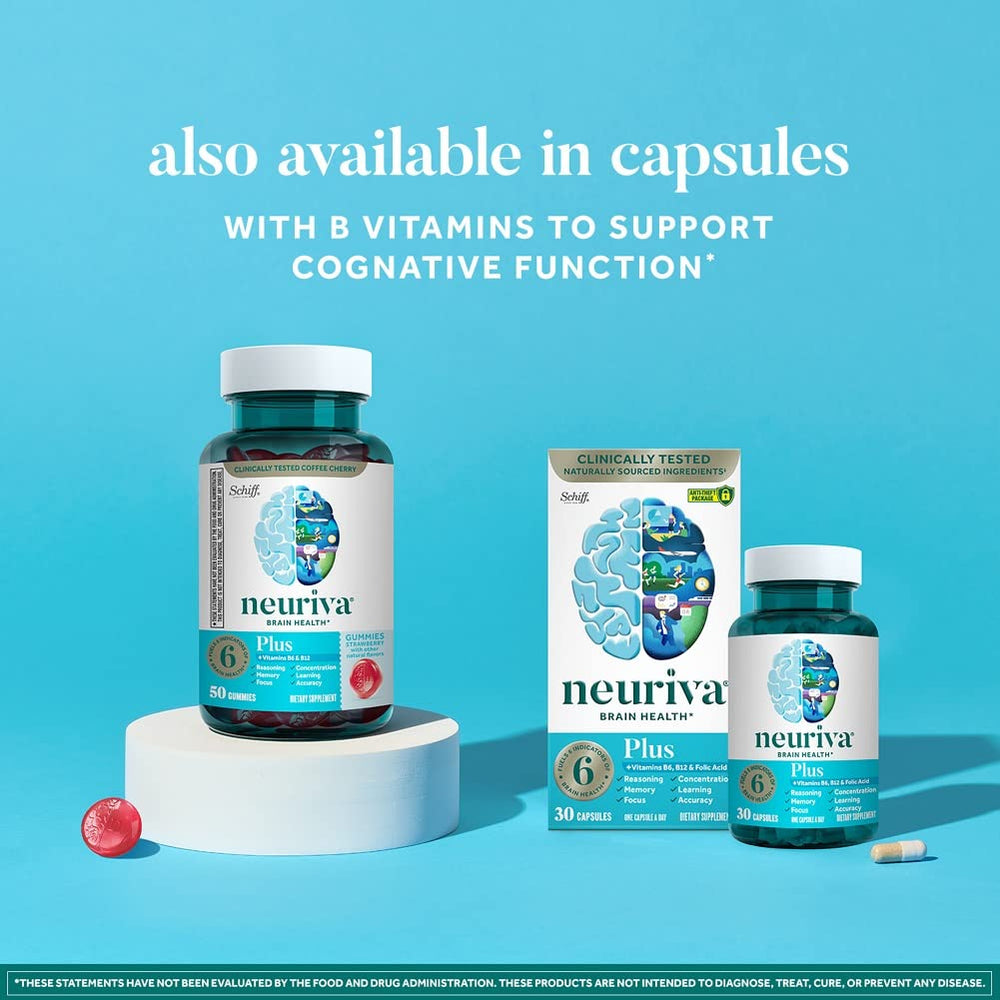 NEURIVA Plus two-pack display suggesting bundle value for ongoing daily use.