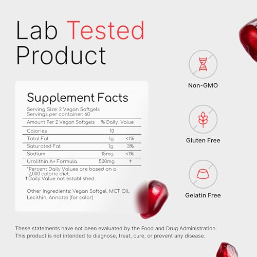 Neuro Bloom Urolithin A label close-up signaling purity and testing.
