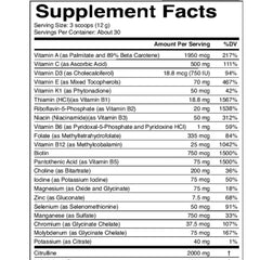 ActivNeeds blood orange flavor note suggesting a refreshing citrus taste.