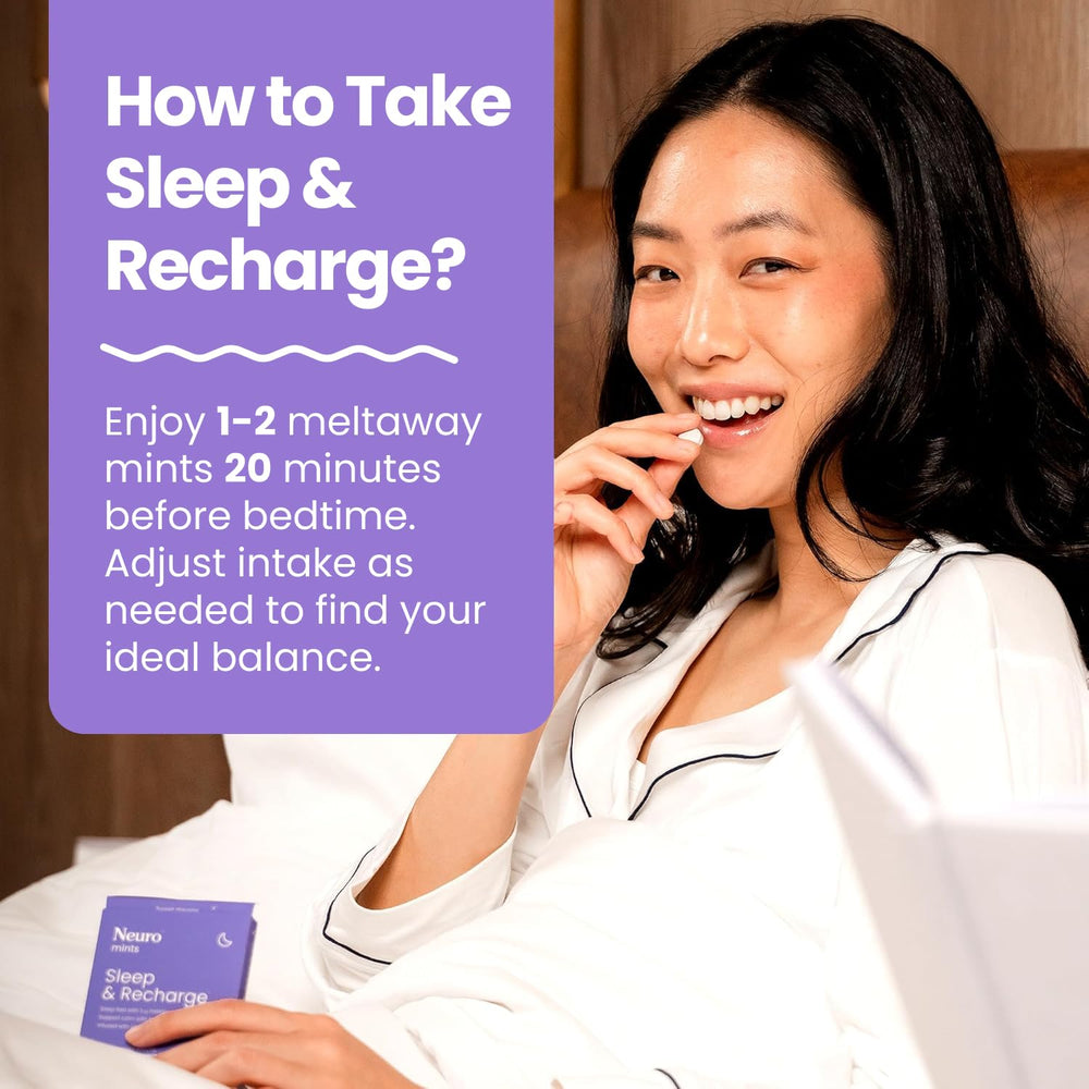 Neuro Sleep Meltaway Mixed Berry Flavor showcases tasty, easy-to-take sleep aid