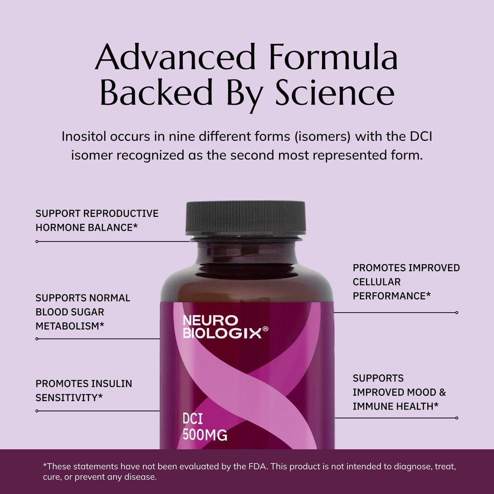 Capsules being poured to demonstrate simple daily dosing of Neurobiologix inositol.