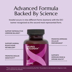 Capsules being poured to demonstrate simple daily dosing of Neurobiologix inositol.
